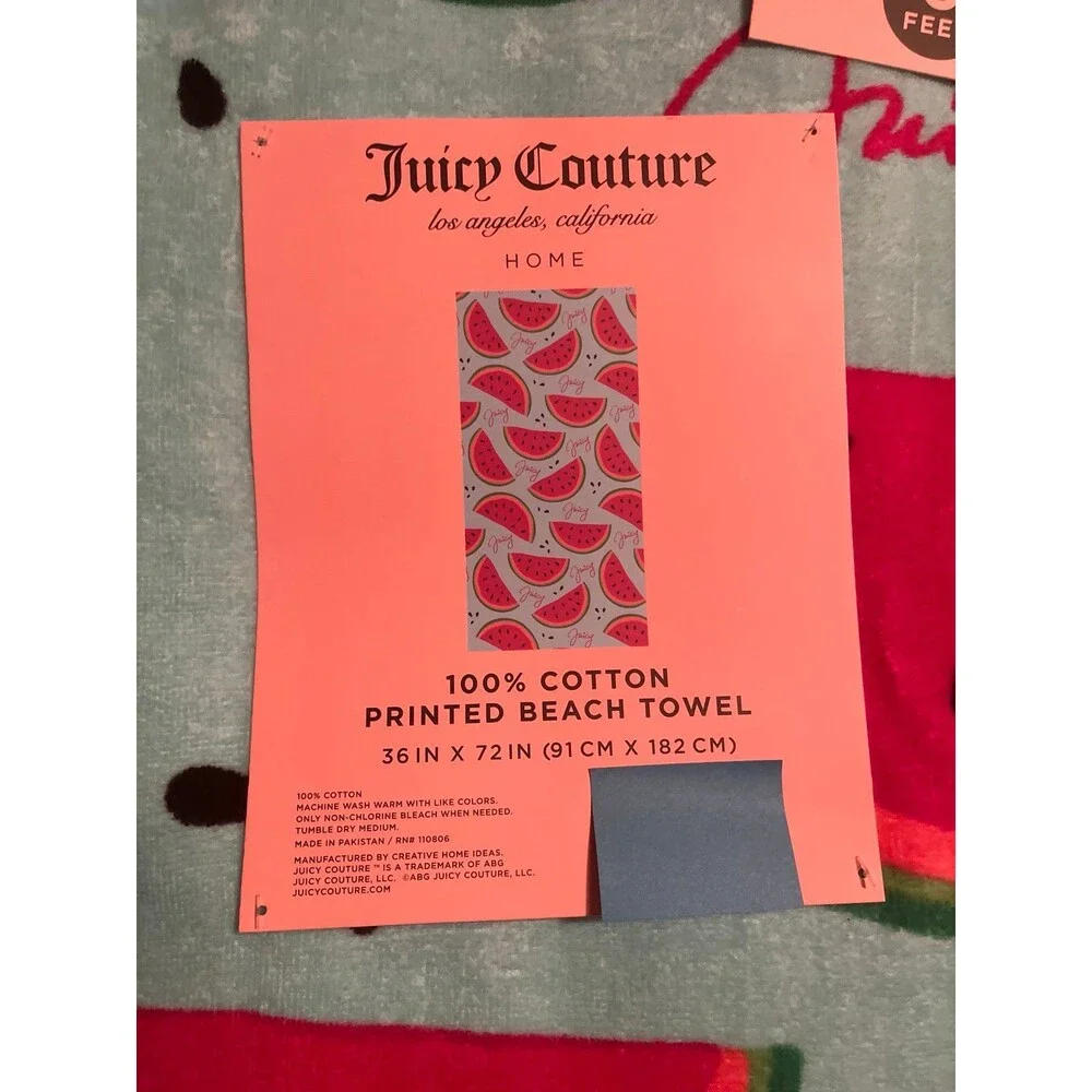 Juicy Couture Beach Towel